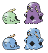 Gulpin Swalot GSC Sprites