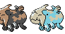 Relicanth GSC Sprites