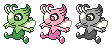 Celebi RGB Sprites