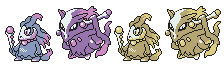 Cudreavus and Maromagius GSC Sprites