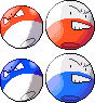 Voltorb Electrode Pixel-overs by Axel-Comics