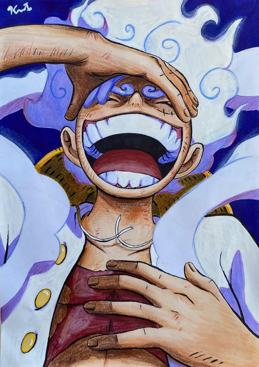 Luffy Gear 5 ! by Ranshiiki on DeviantArt