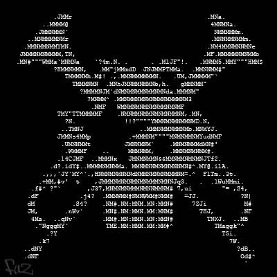 skasta2 as an ascii pic