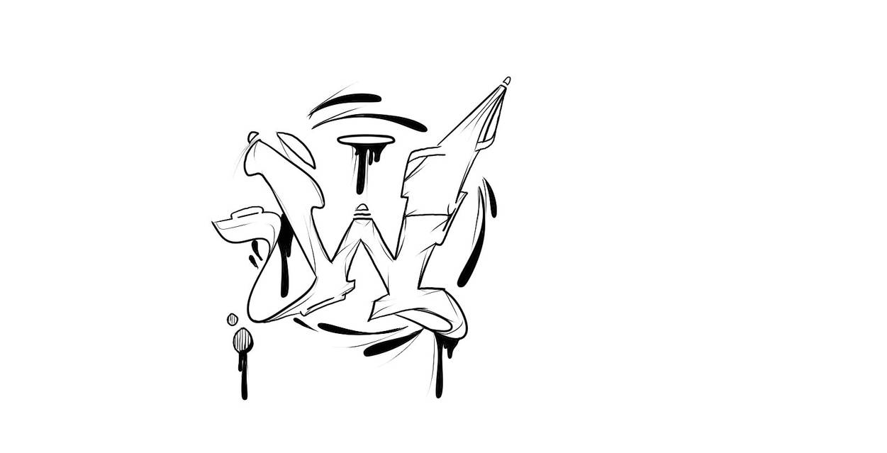 Graffiti letter W by KingDavid357 on DeviantArt