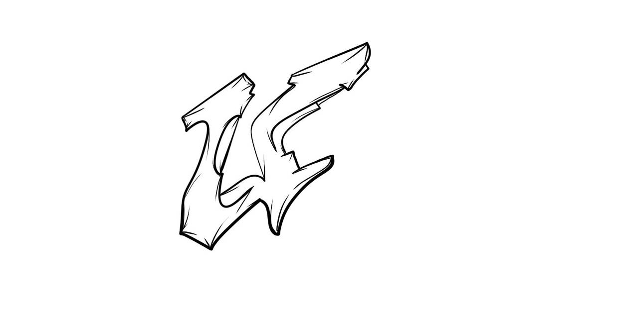 Graffiti letter U by KingDavid357 on DeviantArt
