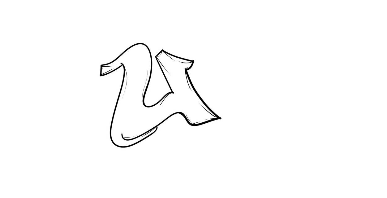 let's graffiti Letter U by KingDavid357 on DeviantArt