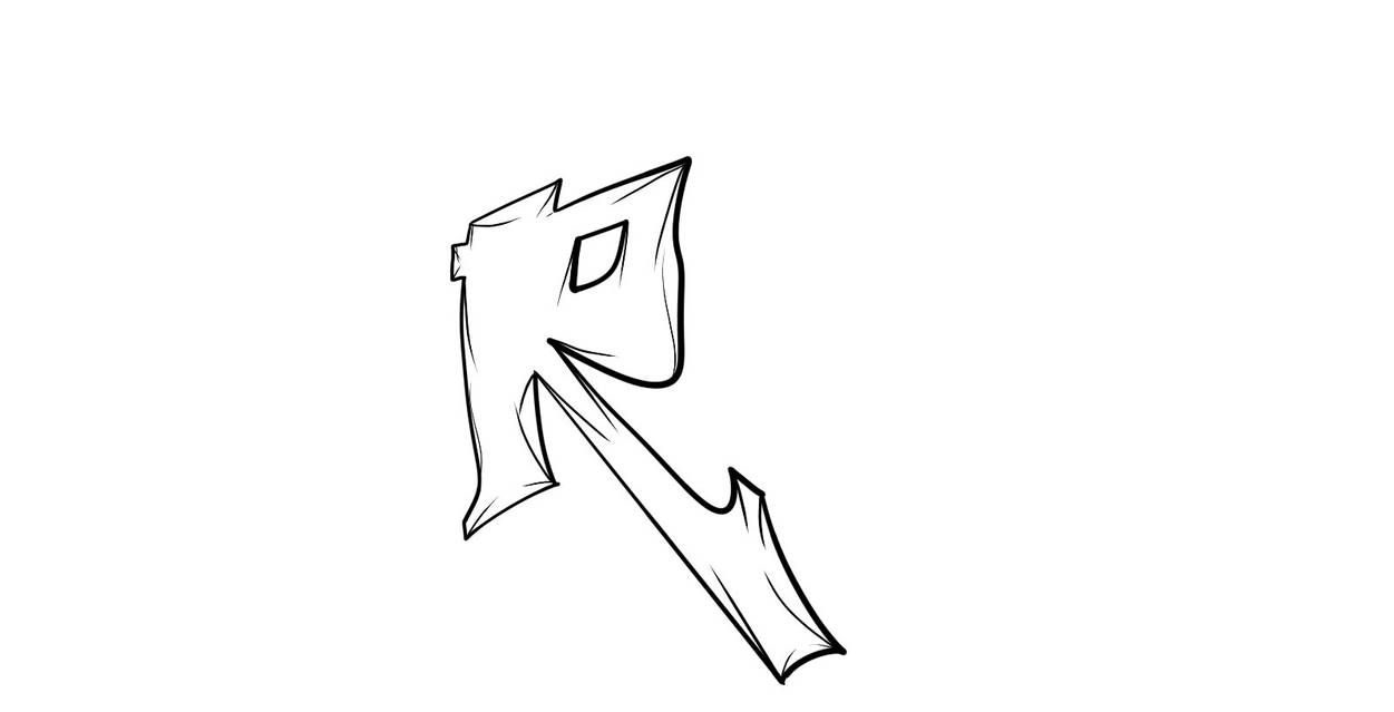 Graffiti letter R style by KingDavid357 on DeviantArt