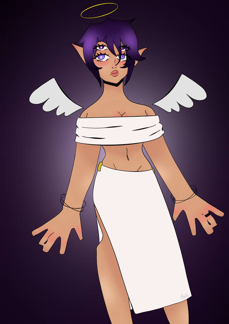 Time Angel Oc Angel oc by lnfinitecreation on DeviantArt