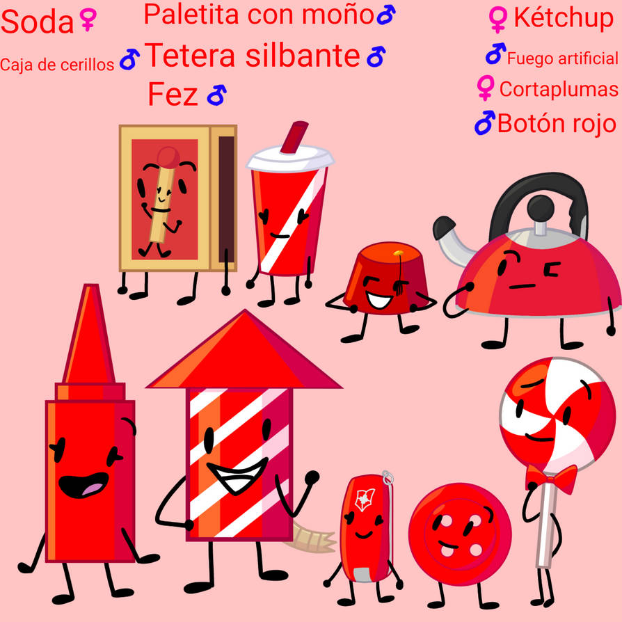 Object show mis objetos de color rojo by Jose11santamari on DeviantArt