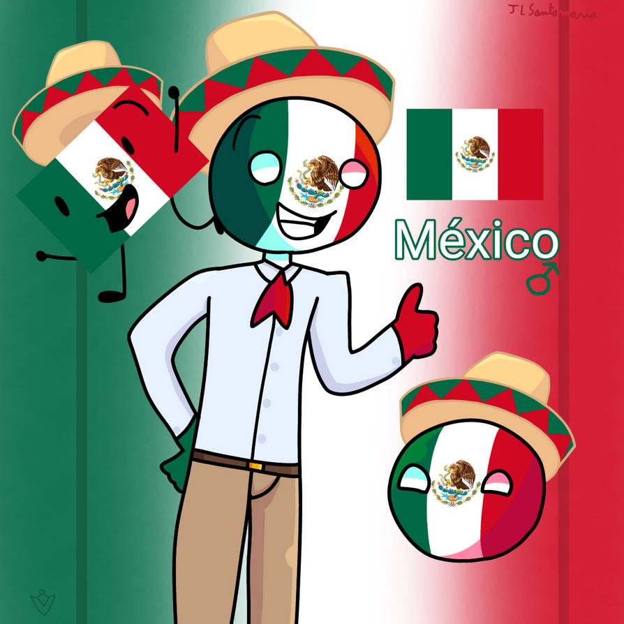 Countryhumans Mexico by Jose11santamari on DeviantArt
