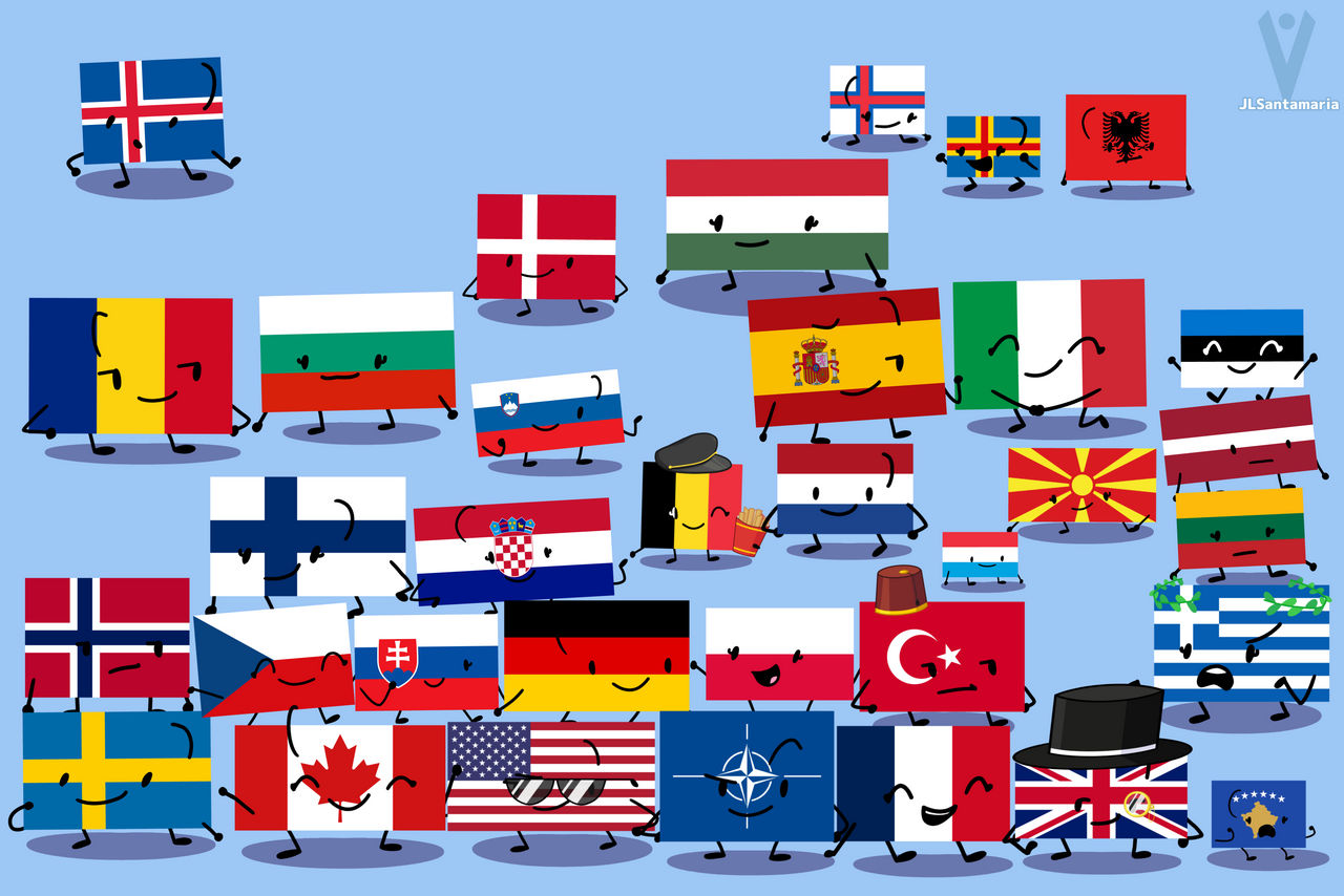 Object flags/ OTAN by Jose11santamari on DeviantArt