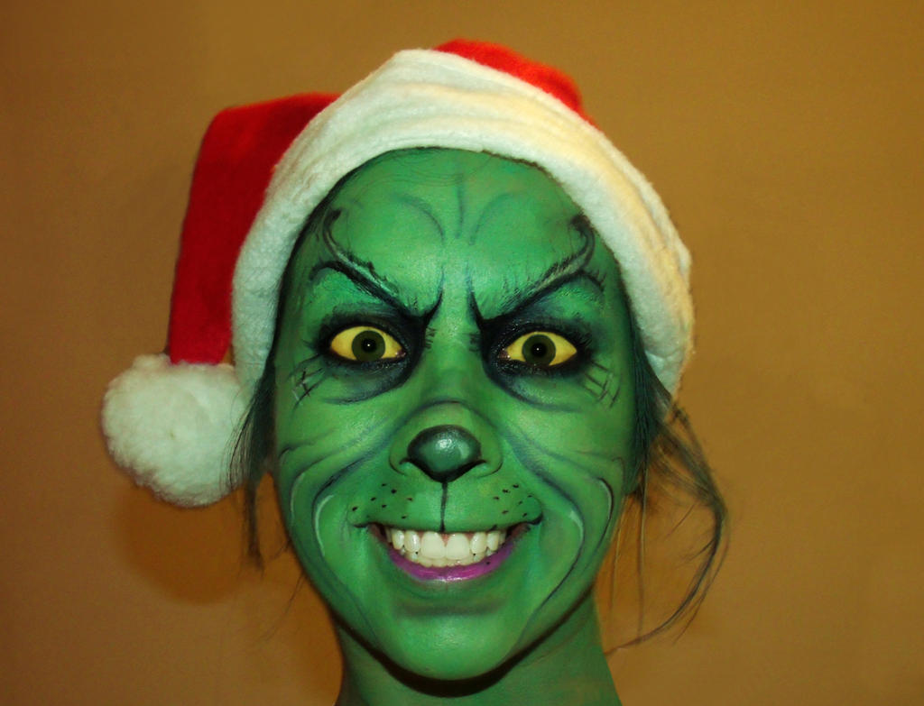 The Grinch Makeup by CoraBime on DeviantArt
