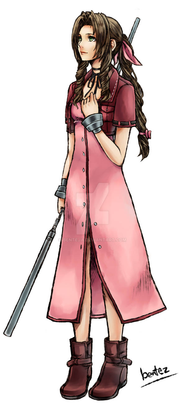 Dissidia: Aerith Gainsborough by benteja on DeviantArt