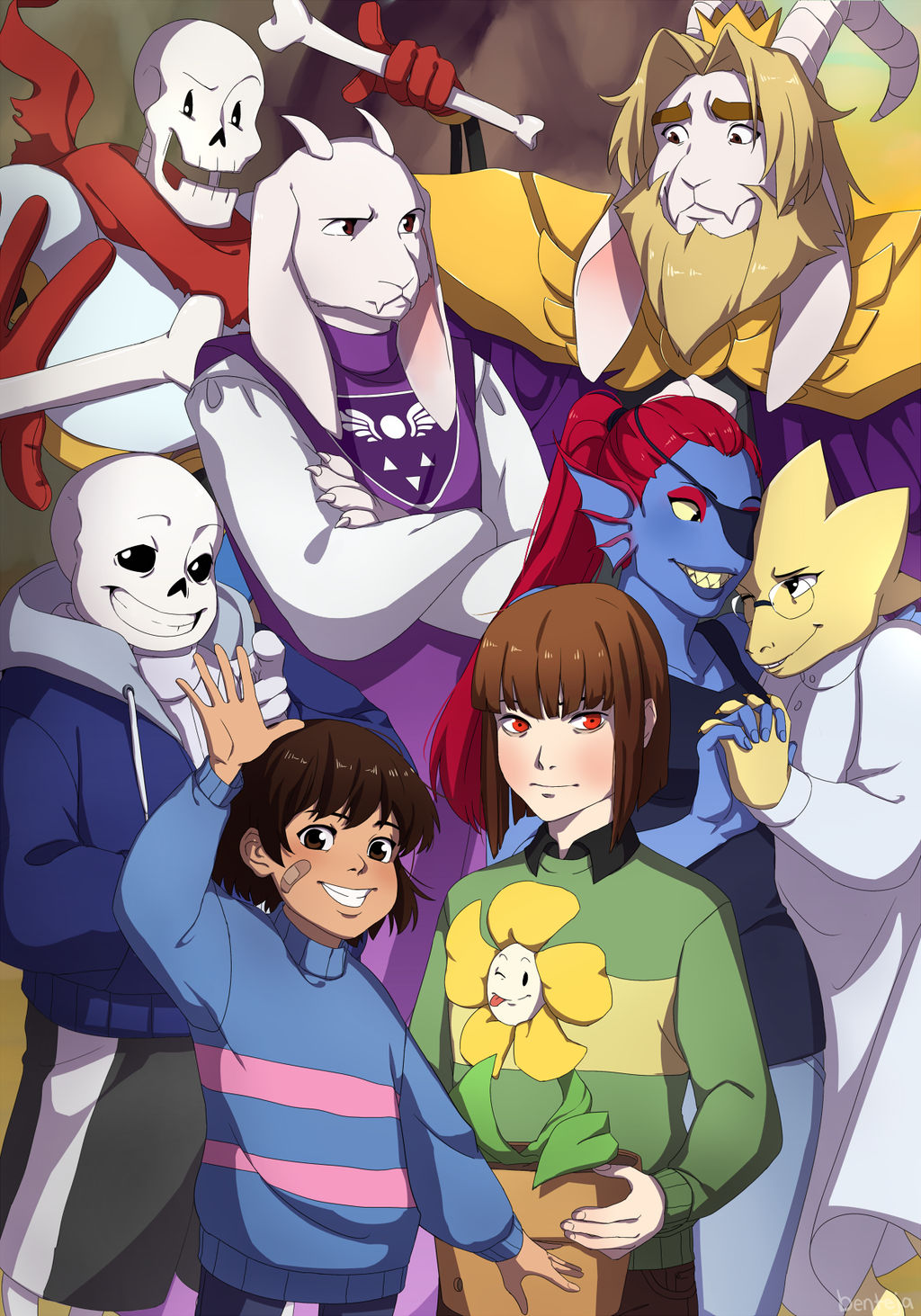 Undertale by benteja