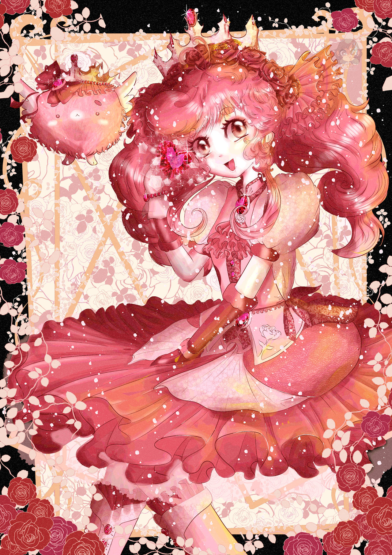 Pink Deviantart miss pink by DenisiwiiART on DeviantArt