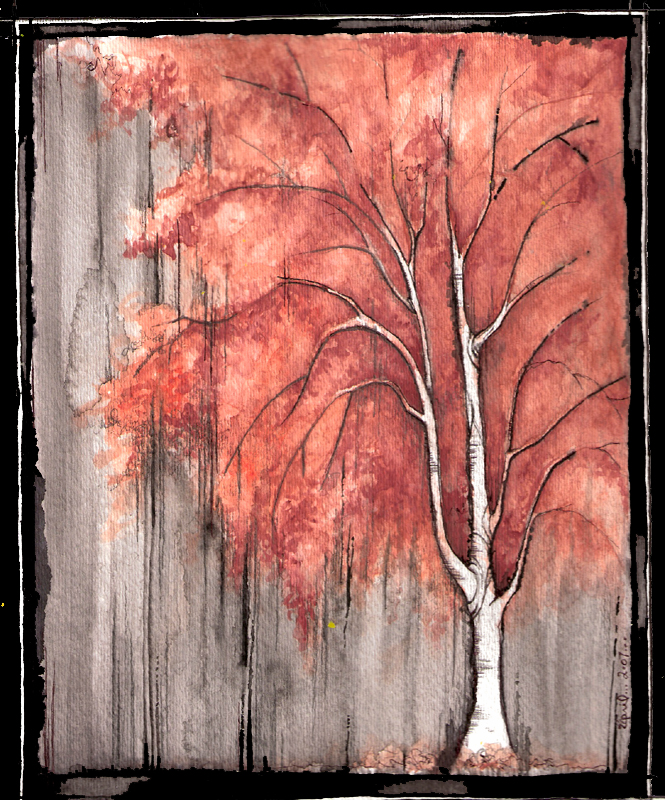 water color tree 1