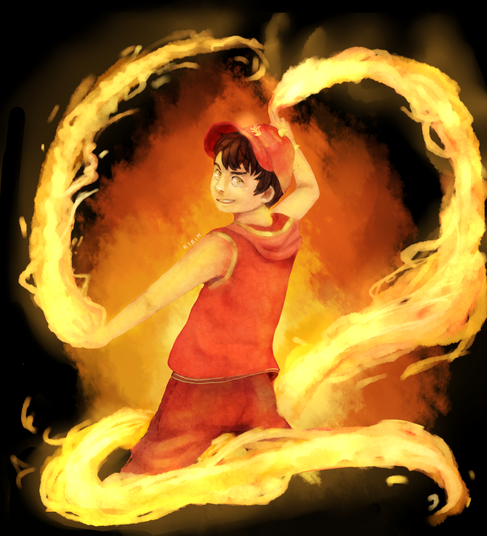 Boboiboy Api by kirinlukis on DeviantArt