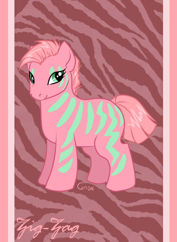 Pony Friends - ZigZag the Zebra