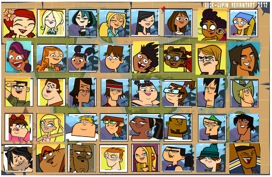 Total drama top 25 favorite characters by fcomendoza on DeviantArt