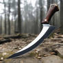 a CRAZY SHARP knife axe