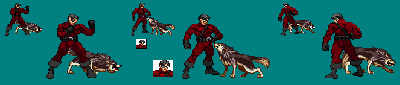 Sprite Work: Doc Valiant (1940's)