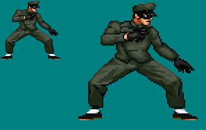 Sprite Stuff: Mr. X (Streets of Rage) by SXGodzilla on DeviantArt