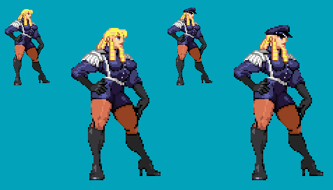 Sprite Stuff: Mr. X (Streets of Rage) by SXGodzilla on DeviantArt