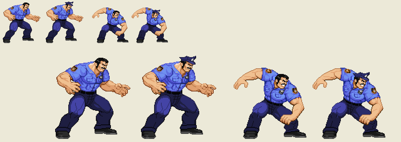 Sprite Stuff: Mr. X (Streets of Rage) by SXGodzilla on DeviantArt