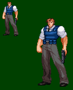 Sprite Work: Detective John Crane