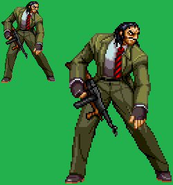 Sprite Stuff: Mr. X (Streets of Rage)