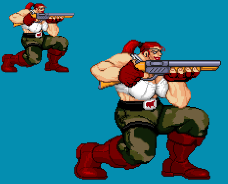 Sprite Work: Crimson Conservative