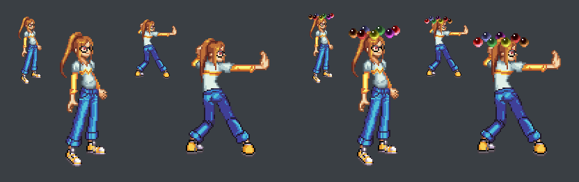 Sprite Work: Halo (Grrl Power)