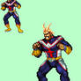 Sprite Stuff: All Might (16-bit Style)