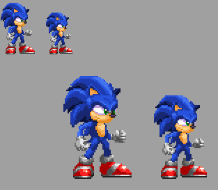 Sprites on Sonic-Animation - DeviantArt