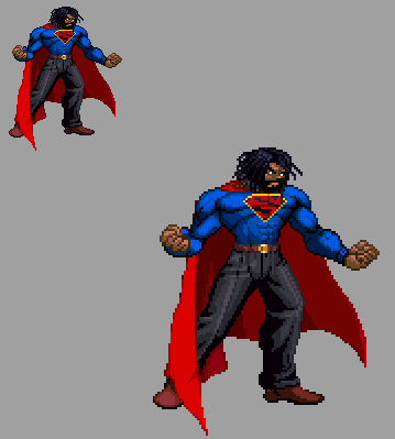 Sprite Stuff: Mr. X (Streets of Rage) by SXGodzilla on DeviantArt