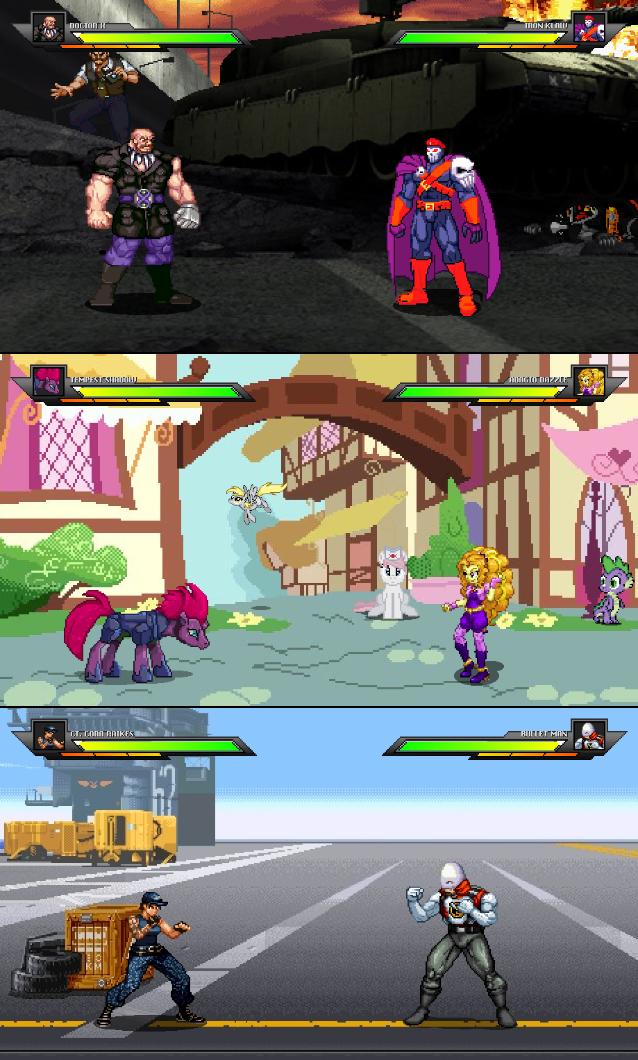 Sprite Stuff: Fake Hasbro Fighting Game7 by SXGodzilla on DeviantArt