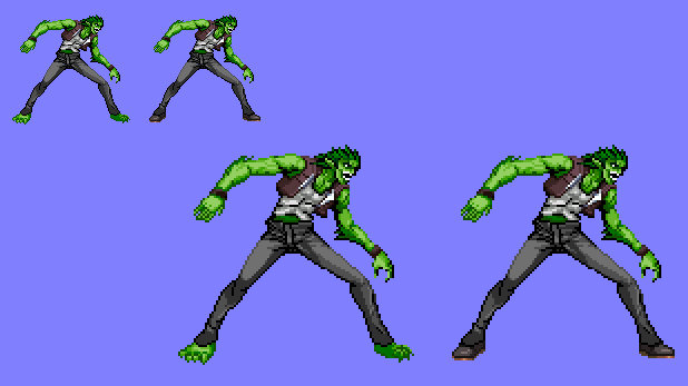 Sprite Concept: The Jackal (My Version) by SXGodzilla on DeviantArt
