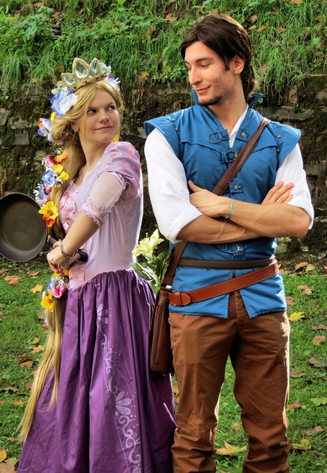 Rapunzel and Eugene