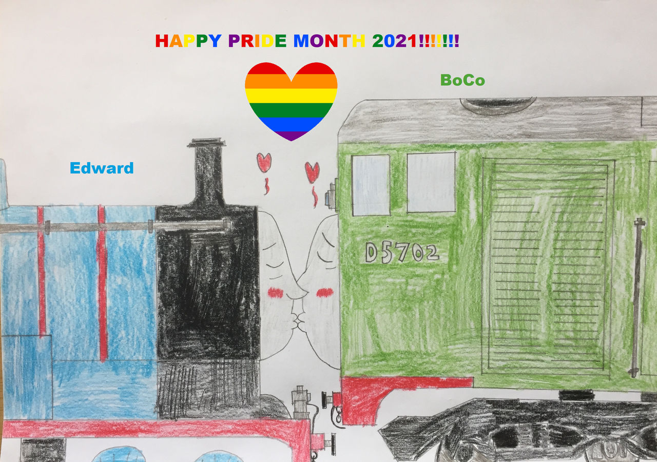 Boco Edward Edward X BoCo (Pride Month 2021) by JwwProd on DeviantArt