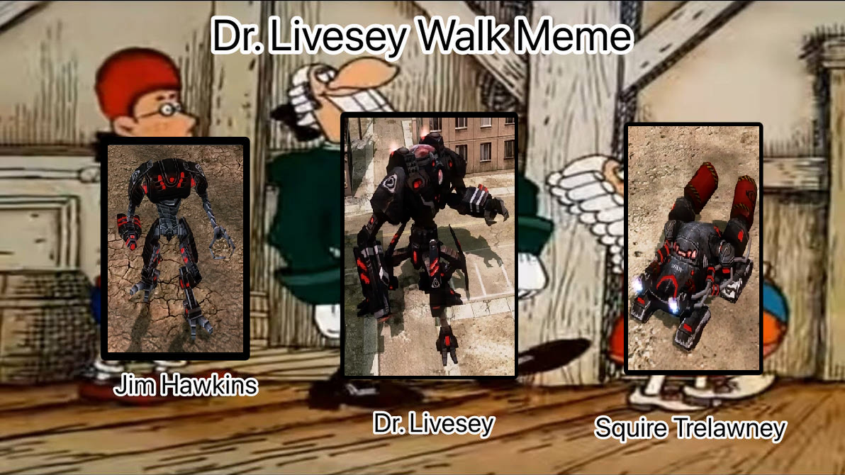 Dr.livesey walk meme by kiruru2592 on DeviantArt