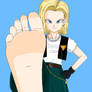 Android 18's Foot (POV)