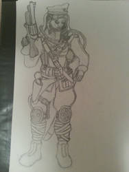 Steampunk Infantryman