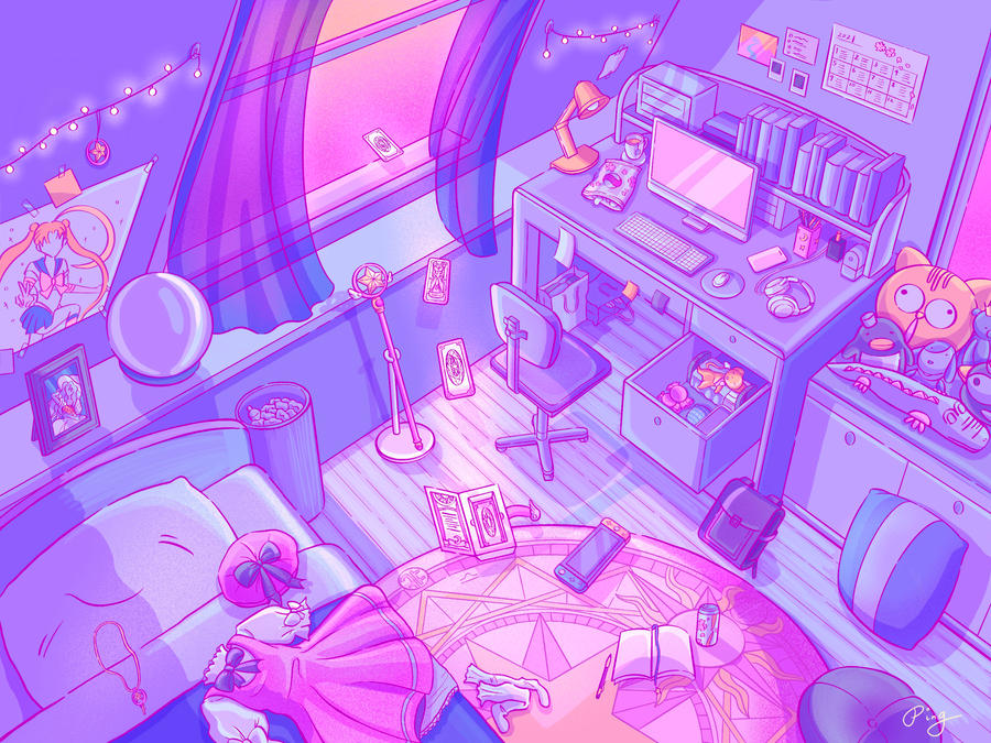 Room Sakura by PingLeee on DeviantArt