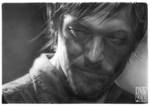 Norman Reedus portrait by dmkozicka