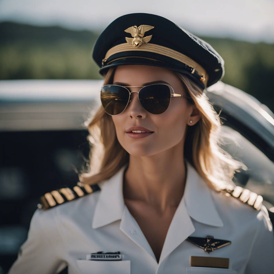 Female Pilot Deviantart A woman pilot at the airport by Brody2021 on DeviantArt