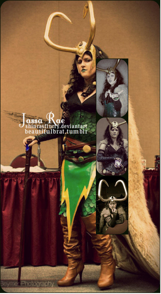 Jassa Rae - Lady Loki Collage of 2012