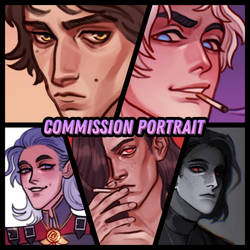 Commission portrait 30$ (OPEN)