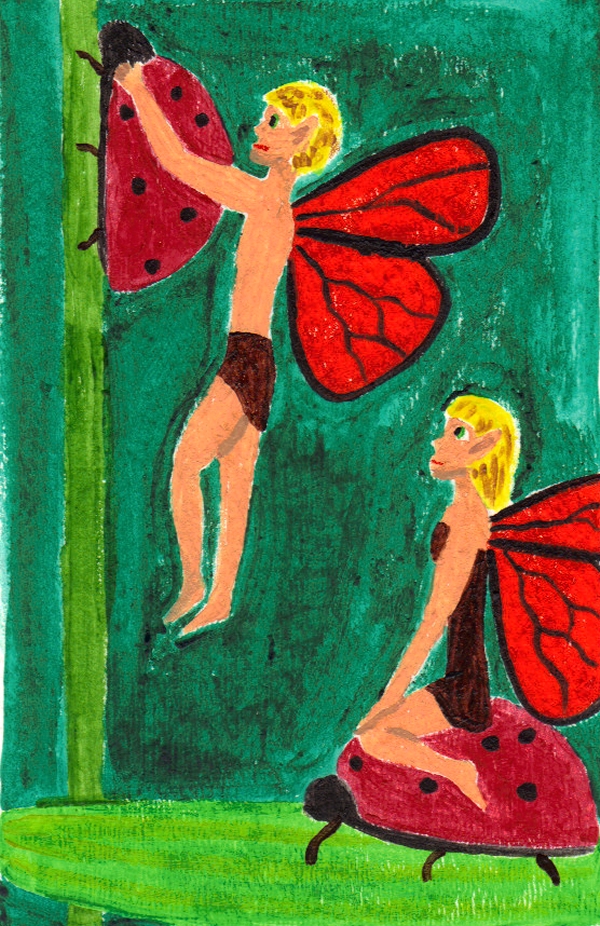 Fairy Watercolor Test by Cerra-Angel