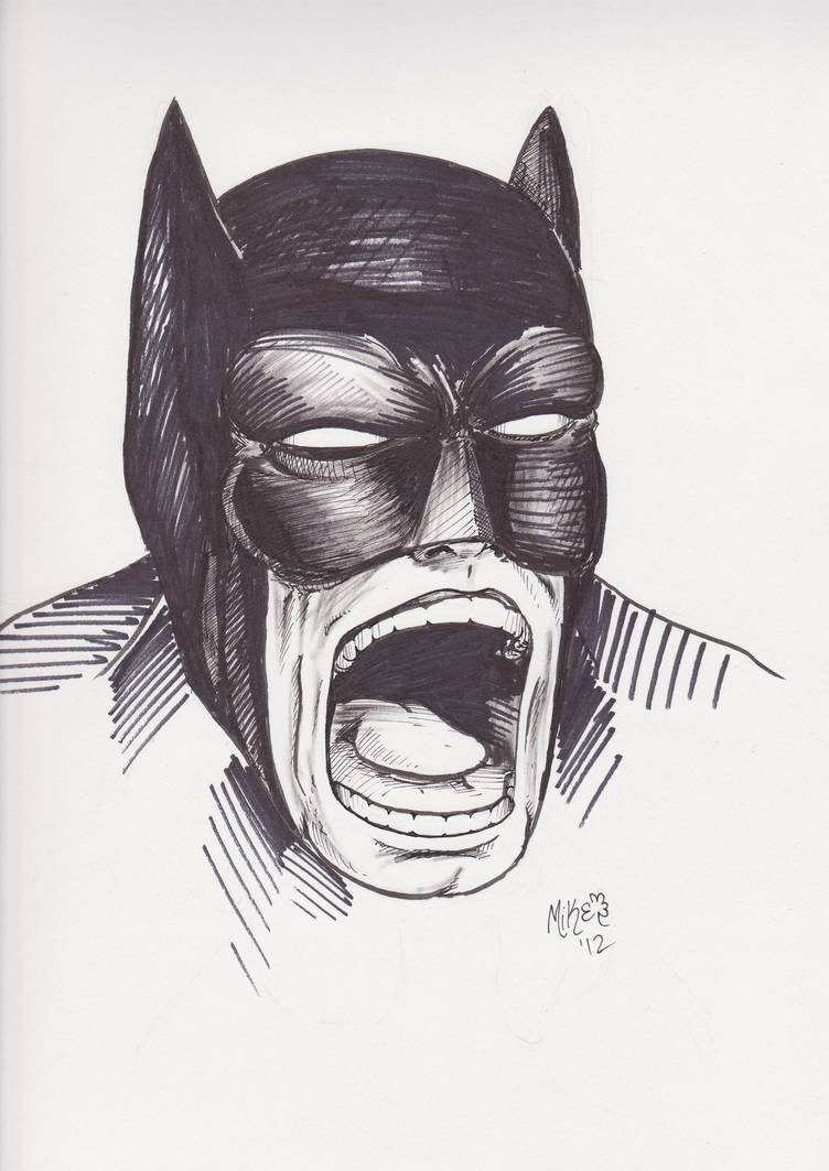 Batman scream by mikemorrison777 on DeviantArt