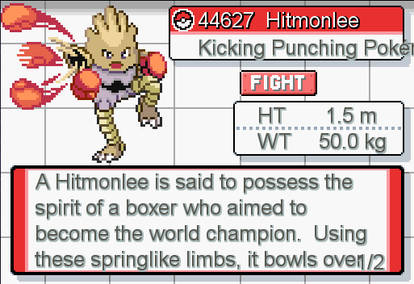 Pokémon of the Week - Hitmonlee